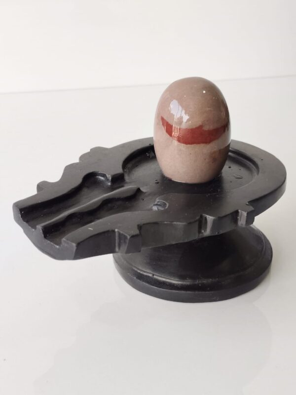3 inch narmadeshwar shivling for home