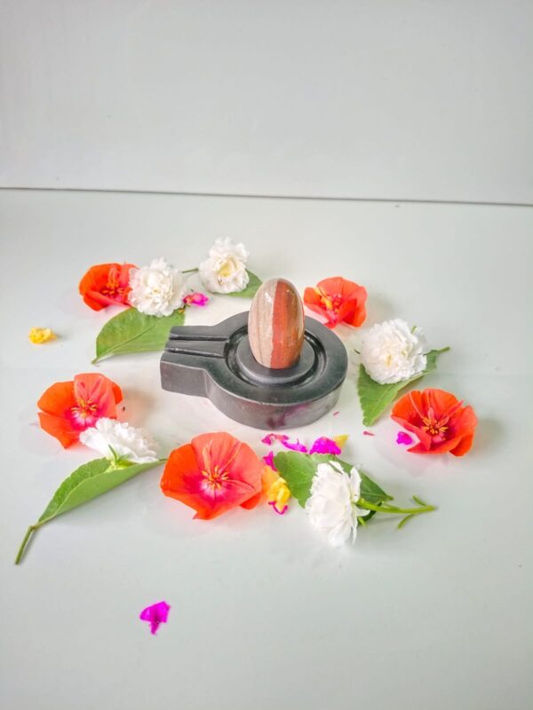 2 inch original ardhnarishwar narmadeshwar shivling for home
