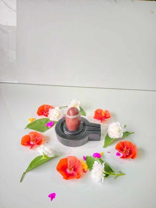 Janeu dhari narmadeshwar shivling for home puja - Image 4